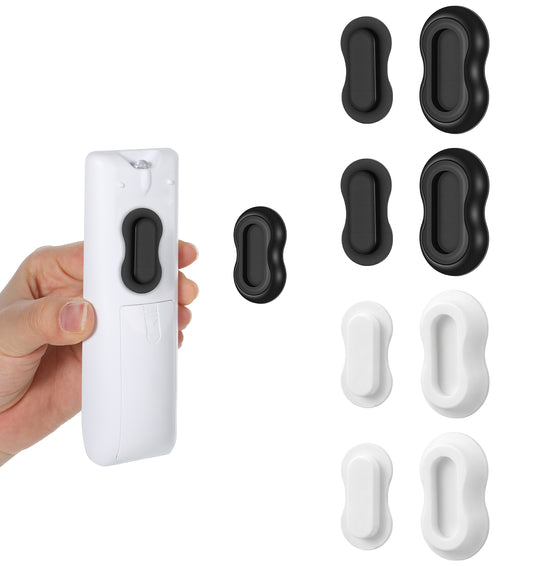 4 Pcs Magnetic Remote Control Holder, No Drill TV Remote Holder Wall Mount