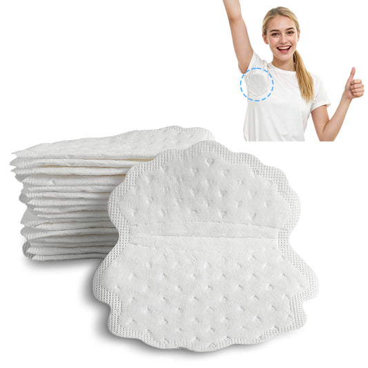 Classicseali 60 Pcs Sweat Pads Under Arm, Self Adhesive Armpit Sweat Pads Disposable, Ultra-Thin Invisible Underarm Sweats Pad for Women & Men, Arm Pit Pas to Keep Armpit Dry and Clothes Clean