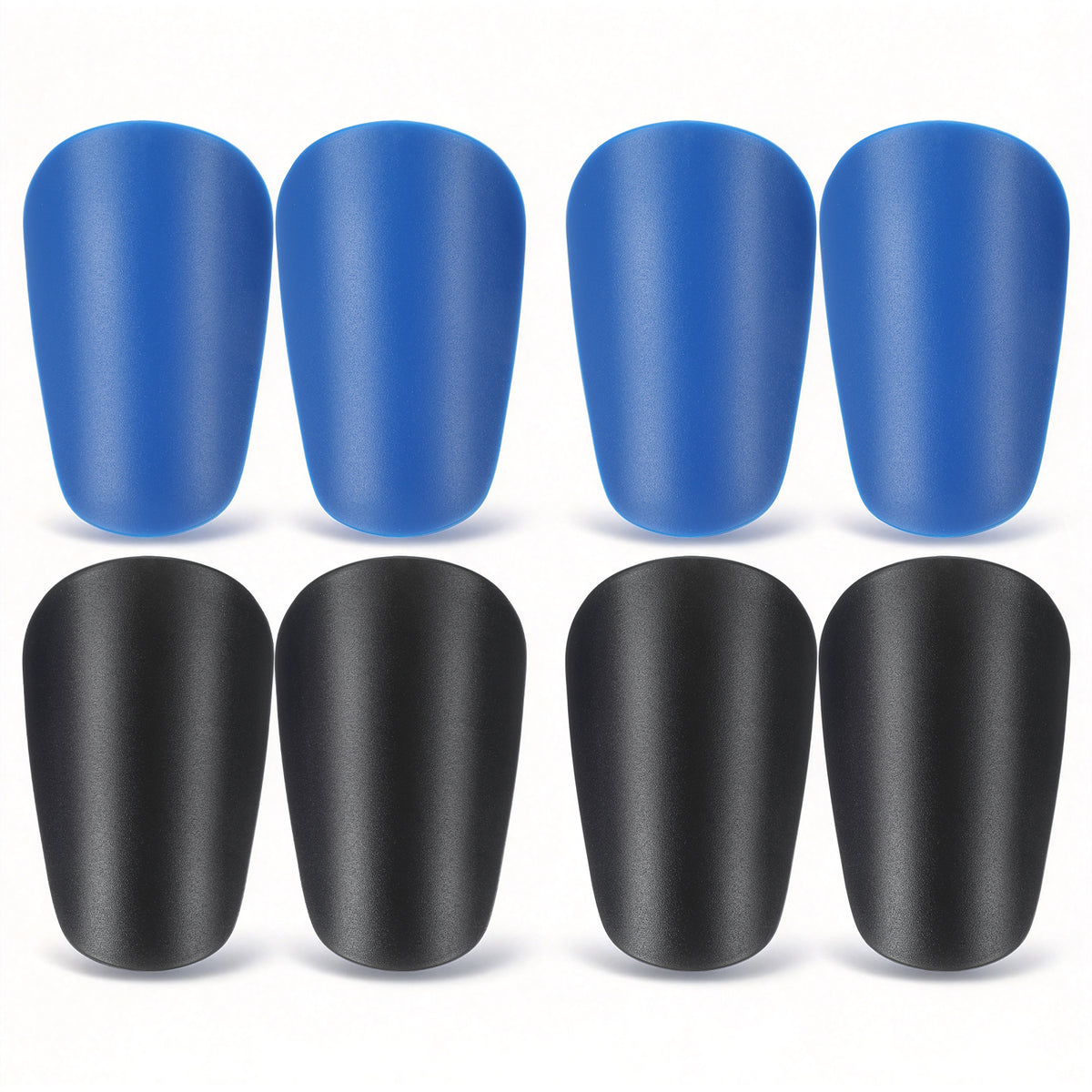 Elegaperma 8 Pcs Mini Shin Pads for Soccer Training