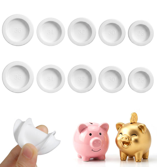 25 Pcs Piggy Bank Plugs or Stoppers, Piggy Bank Stoppers Rubber Plugs
