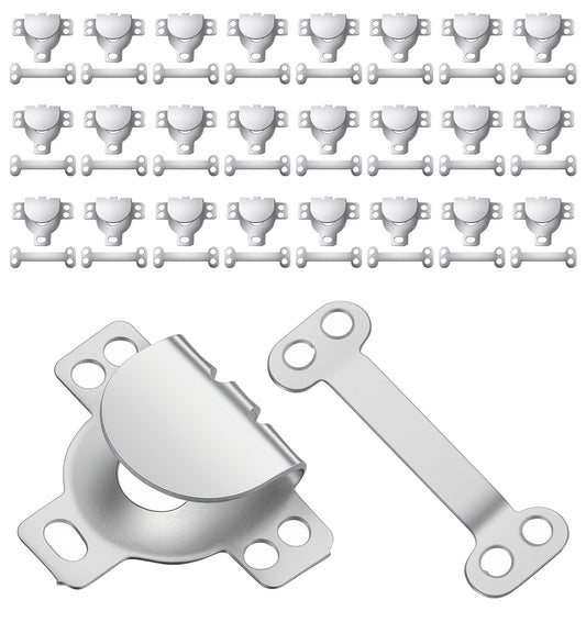 ValueBargain 25Set Sewing Hook and Eye Closures, Metal Iron Fasteners for Clothing, Bra, Jeans, DIY Craft, Reusable Sewing Clasps