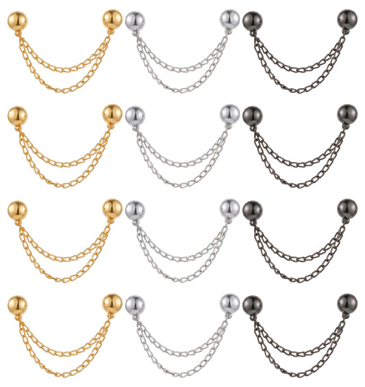 12 Pcs Magnetic Shirt Clips for Women, Magnetic Shirt Clips