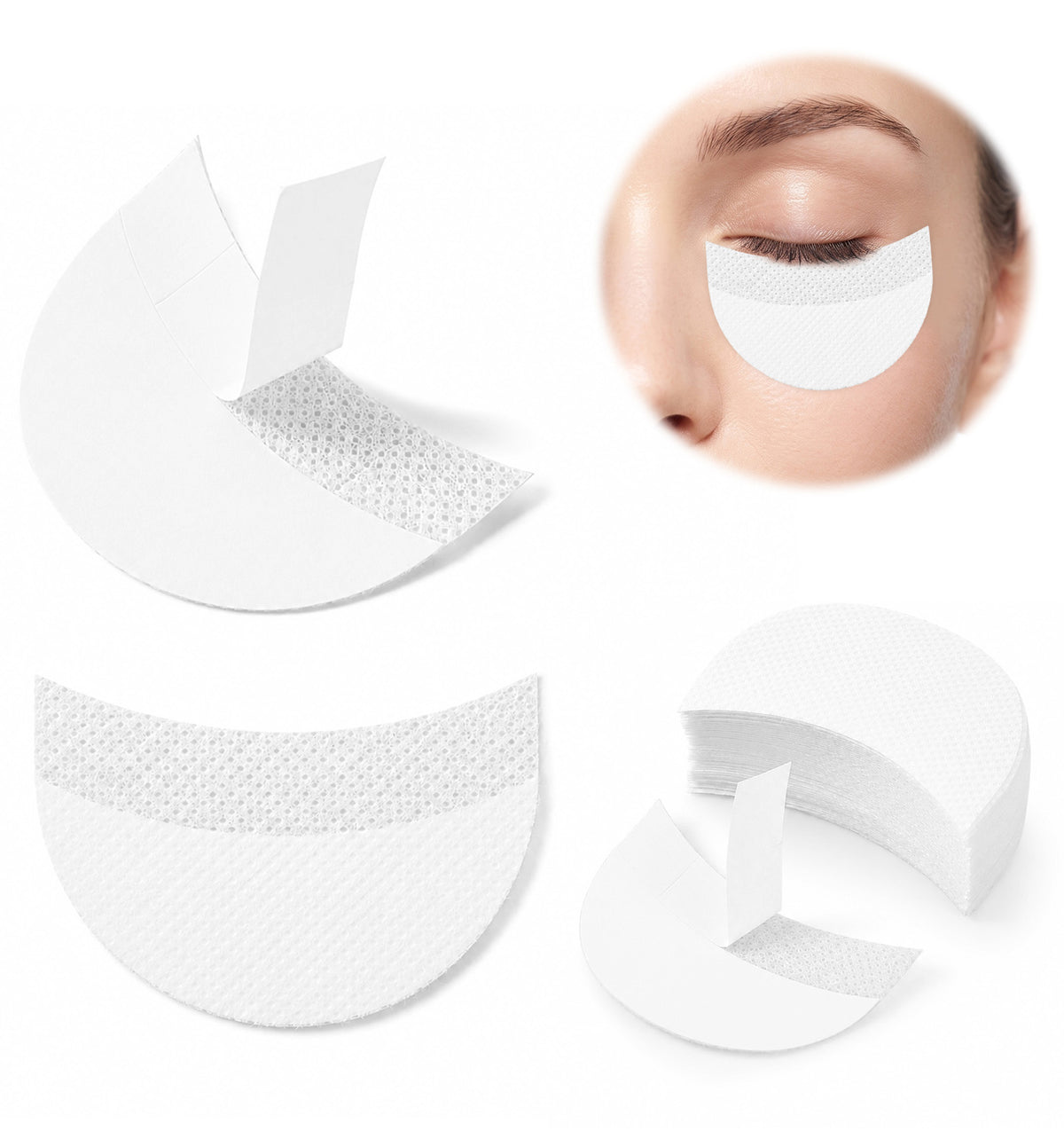 150 Pcs Eyeshadow Tape, Eyeshadow Shields, Lint-Free Eye shadow Stickers
