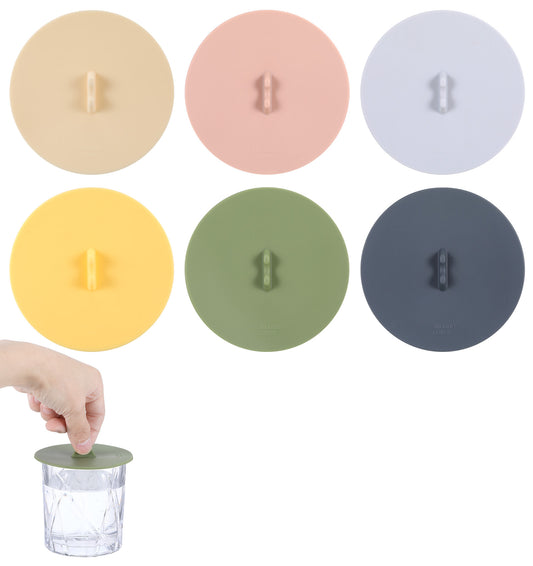 6 Pack Silicone Cup Lids
