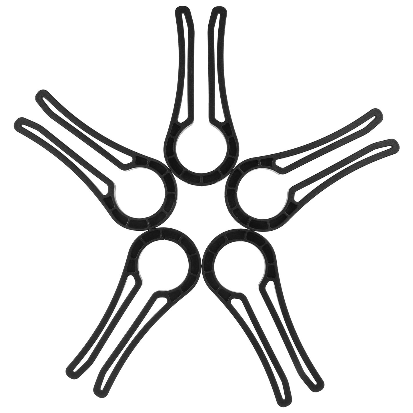 Oruola 5pcs Gas Stove Knob Covers, Proof Oven Knobs Covers,Child Proof Stove Knob Covers, Proofing Gas Stove Knob Covers for Prevent Kids Pets from Turning on Stoves, Black