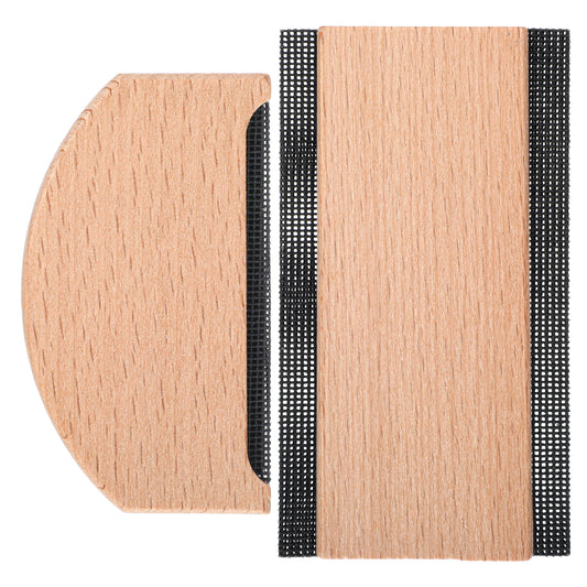 Oruola 2 pcs Cashmere Sweater Comb,cashmere comb for de-pilling sweaters,Premium Sweater Comb for De-Pilling Sweaters,Wooden Pilling Comb for Knitwear,Woolens,and More(2 Style)
