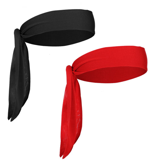 2 Pcs Headband Tie, Adjustable Style Sport Headbands