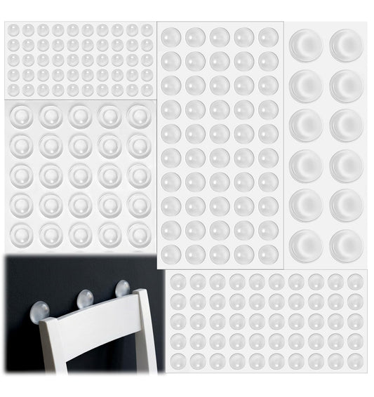 5 Sheets Cupboard Door Stoppers, Self Adhesive Door Pads Stop Slamming