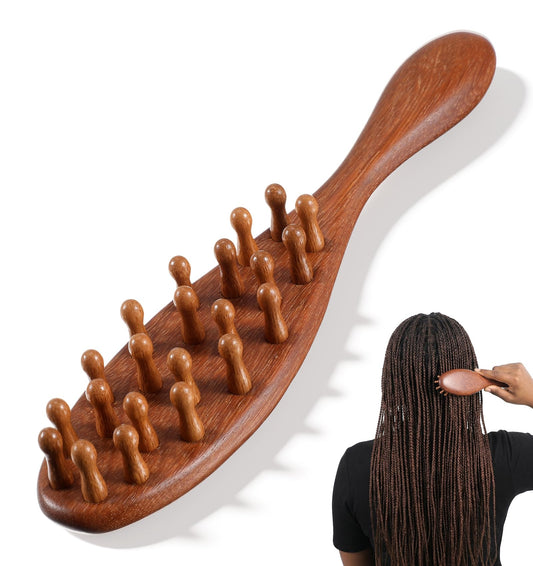 1 Pcs Wooden Comb for Hair Women, Natural Sandalwood Loc Brush for Dreads