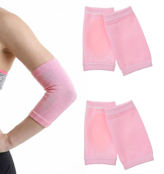 4PCS Elbow Pads for Women, Elbow Moisturizing Sleeves Protector for Elderly