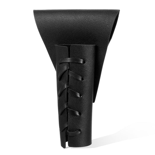 guduling Dagger Frog, Sword Holder Belt, Sword Sheath, Adjustable Medieval Style Swords Frog for Knight Warrior Pirate Cosplay Renaissance Accessories(Black)