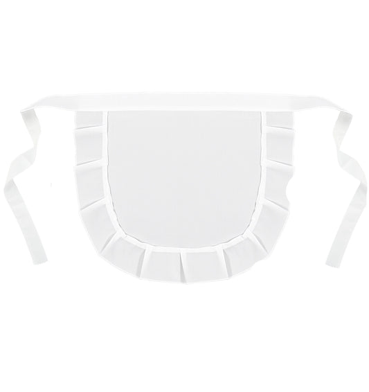 ValueBargain Half Aprons for Women, White Waist Aprons for Women Girls with Adjustable Tie Back, Vintage Maid Cosplay Costume for Kitchen Cooking Halloween Christma Party Home Dining