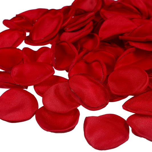 Classicseali 200PCS Red Petals, Red Rose Petals, Silk Rose Petals, Fake Flower Petals for Wedding, Romantic Night, Valentine's Day, Home Decor