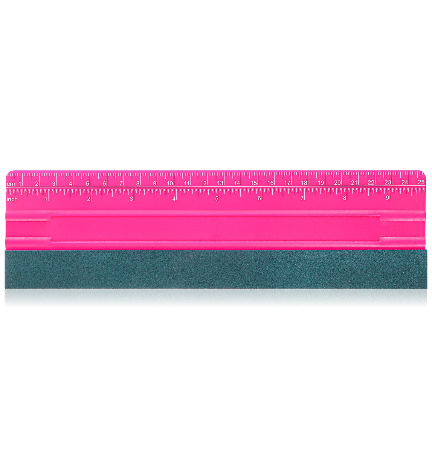 Vinyl Squeegee, 25cm Large Plastic Car Vinyl Wrap & Wallpaper Smoother with Ruler Tool Felt Edge Squeegee for Car Wrap Window Tint Application Wallpaper, Easy to Use