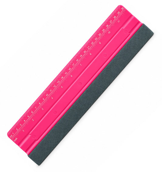 Vinyl Wrap Squeegee Tool, Wallpaper Squeegee with Built‑in 12 Inch Ruler