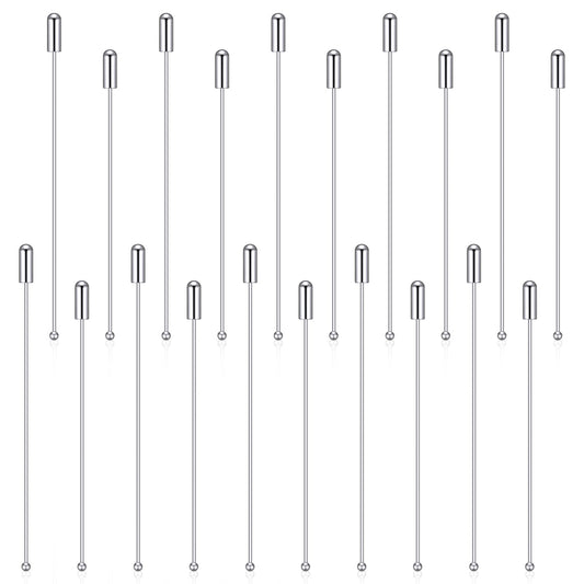 Elegaperma 20pcs Hat Pins For Women, Long Needle Eye Pin for Clothing Hat