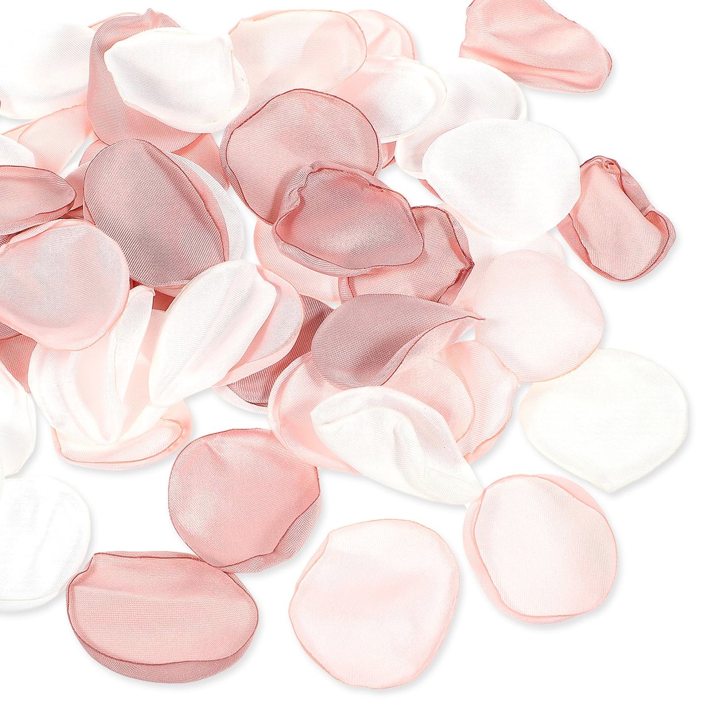 guduling 200 Pcs Fake Rose Petals,Silk Flower Petals,Rose Petal for Bedroom,for Wedding Flowers Girl Basket Aisle Scatter Dinner Table Centerpieces Party Confetti,3 Color