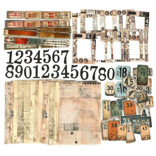 Classicseali 90PCS Film Stickers, DIY Scrapbook Supplies Kit, Junk Journaling Kit, for Junk Journal Supplies, Scrap Booking Cutouts Papers Scrapbook Materials, Quote Stickers for Journaling, Collag