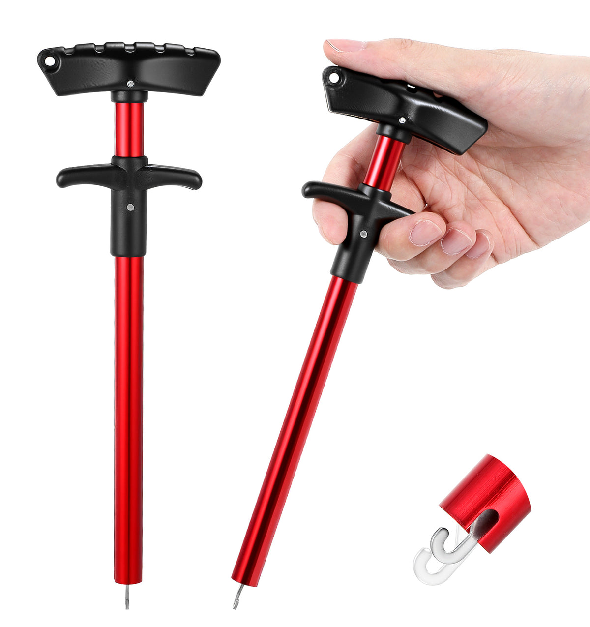 Fishing Hook Remover, 2PCS Disgorger Fishing, Fast Safe Hook Release