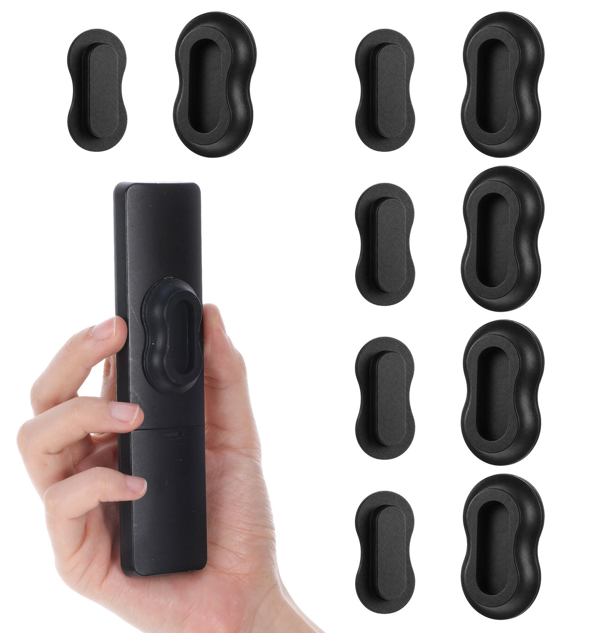 5 Pack Magnetic Remote Holder Wall Mount, Remote Magnetic Wall Mount