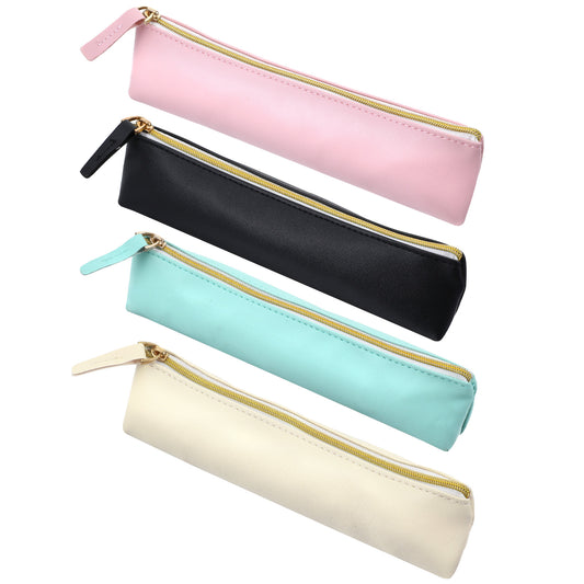 Classicseali 4pcs Tampon Holder, Mini Makeup Bag, with Metal Zipper, Portable Makeup Bag Small, Suitable for Women and Girls to Store Tampons and Coins, Make-Up Brushes, Cosmetics