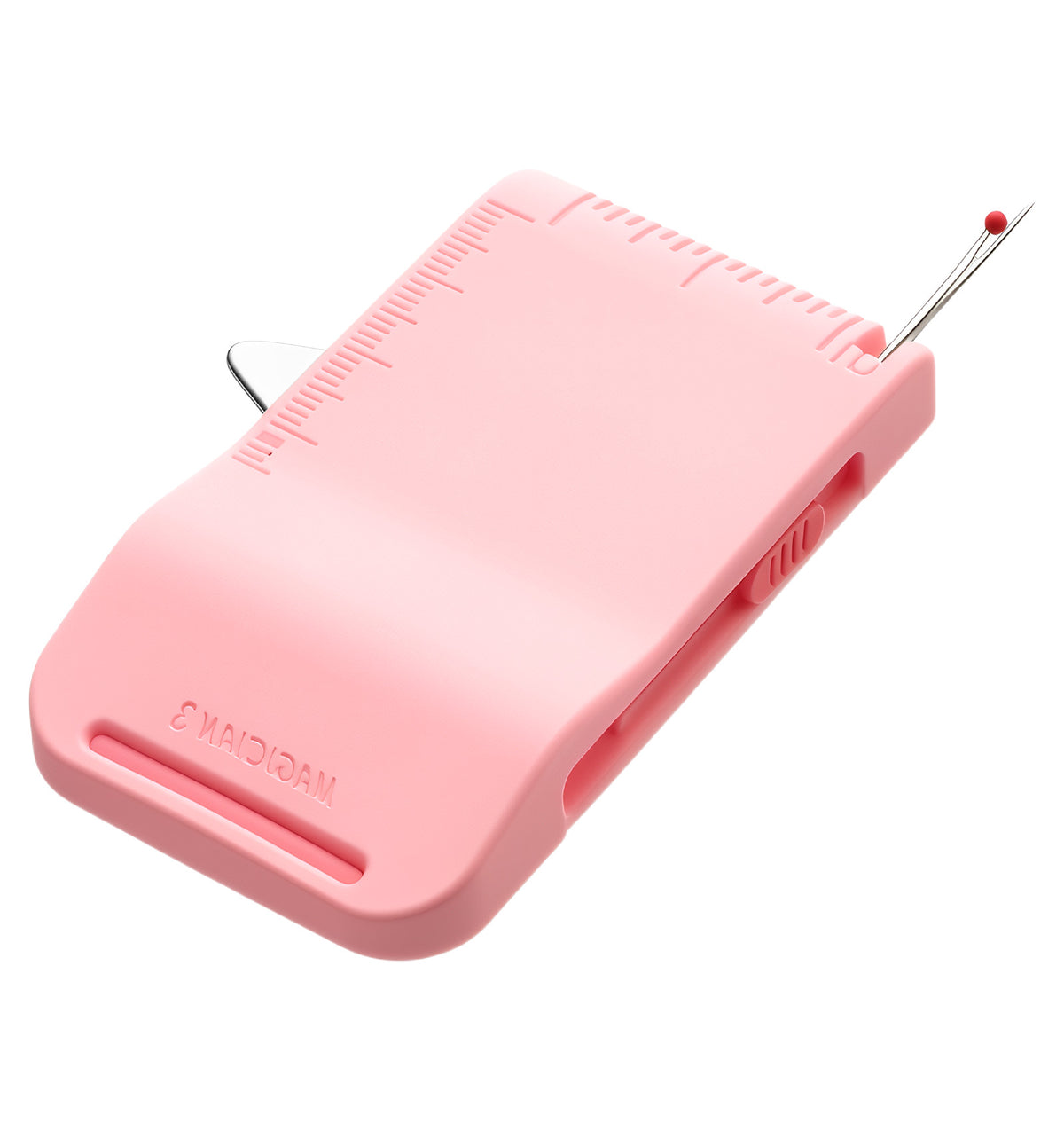 3 in 1 Magnetic Seam Guide with Seam Ripper, Sewing Guide (Pink)