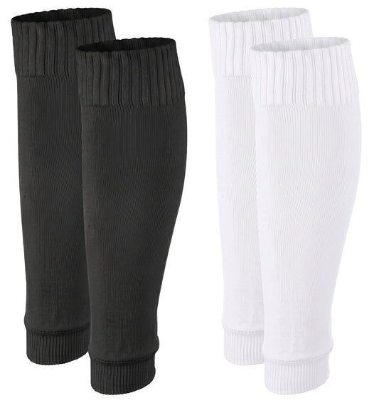 2 Pairs Pre Cut Football Socks, Cut Socks Football for Footballs Basketball, Grip Enhancement & Breathable Design