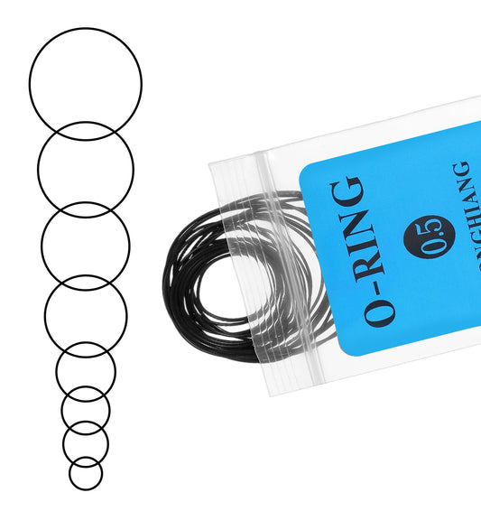 25 Pcs Watch Gasket Sealing Ring, Waterproof Watch O rings Rubber Seals Kit