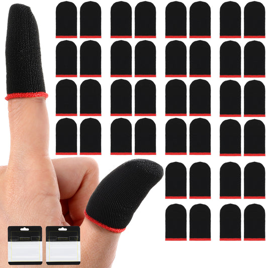 guduling 40 Pcs Gaming Finger Sleeves,Finger Sleeves for Mobile Gaming