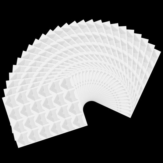 Elegaperma 600pcs Photo Corner Stickers, Photo Corners Self Adhesive White, Picture Corners for Scrapbooking Photos Album, Memory Books, Diary