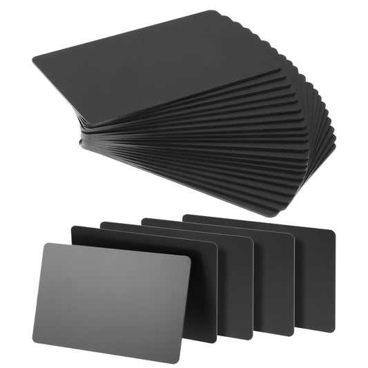 Classicseali 25pcs NFC Card, Black Square NFC Business Card, Rewritable Blank Cards with Chip, Simple and Convenient Programmable Tags 504 Bytes, Compatible with Smartphones Devices,Black