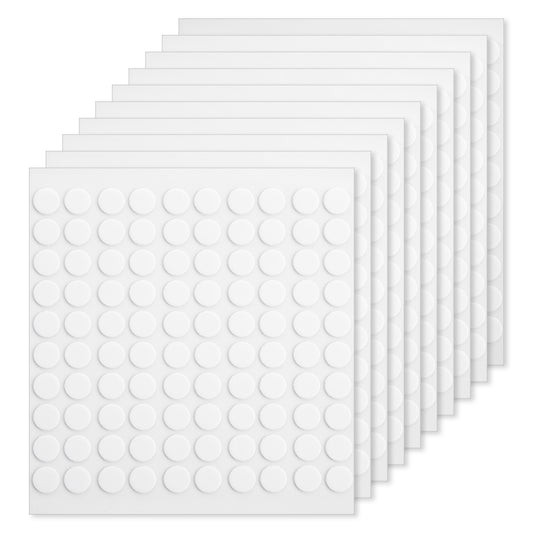 oruola 1000pcs Sticky Dots Double Sided,Glue Dots Double Sided,Double Sided Sticky Pads for Crafts,Party Decorations,and More,Round Balloon Sticky Dots,Perfect for Home and Office Use(10mm)