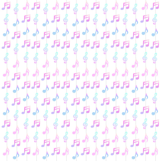 Elegaperma 16pcs Music Note Decorations, Lase Symphony Music Party Decorati