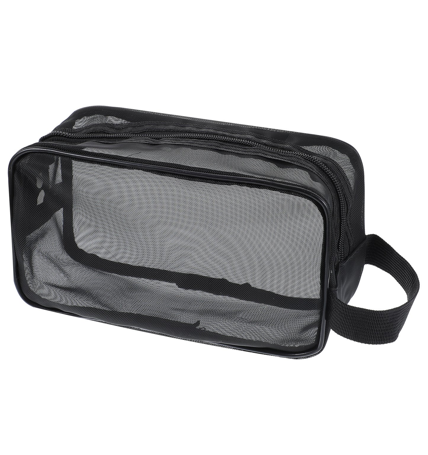 Mesh Shower Caddy Bag, Hard Mesh Large Capacity Wash Organizer
