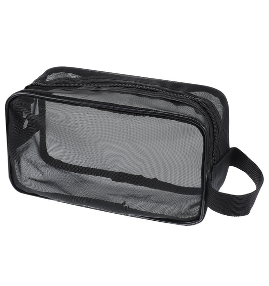 Mesh Shower Caddy Bag, Hard Mesh Large Capacity Wash Organizer
