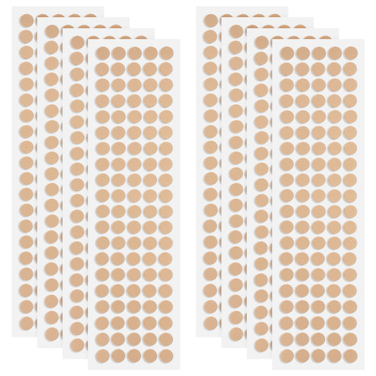 Classicseali 800pcs Ear Stickers, Waterproof Ear Piercing Covers for Sports, 10mm Earring Stickers for Heavy Earrings, for Supporting Heavy Earring Studs Brooches, Skin Color