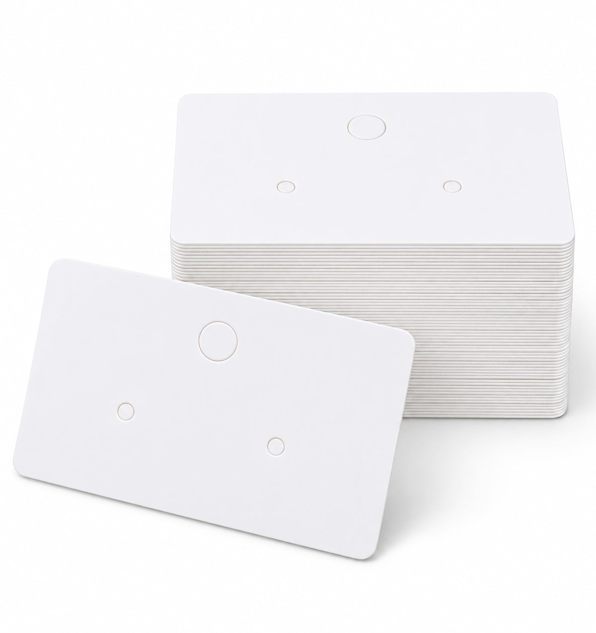 Thrymme Earring Cards with Holes, 100PCS Earring Cards, For Selling Jewelry