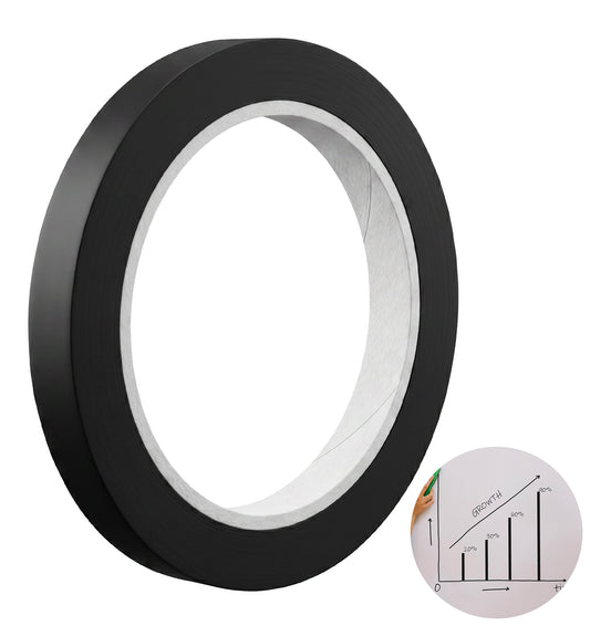 ValueBargain Whiteboard Tape Grid Marking Tape, White Board Tape, Self Adhesive Board Tape, Graphic Chart Line Grid Marking Whiteboard Gridding Tape for Graphic Chart, Presentations