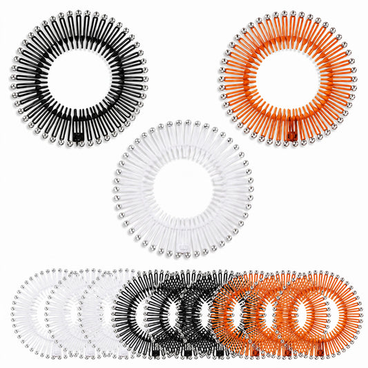 12Pcs Comb Headband,Plastic Zig Zag Hair Band