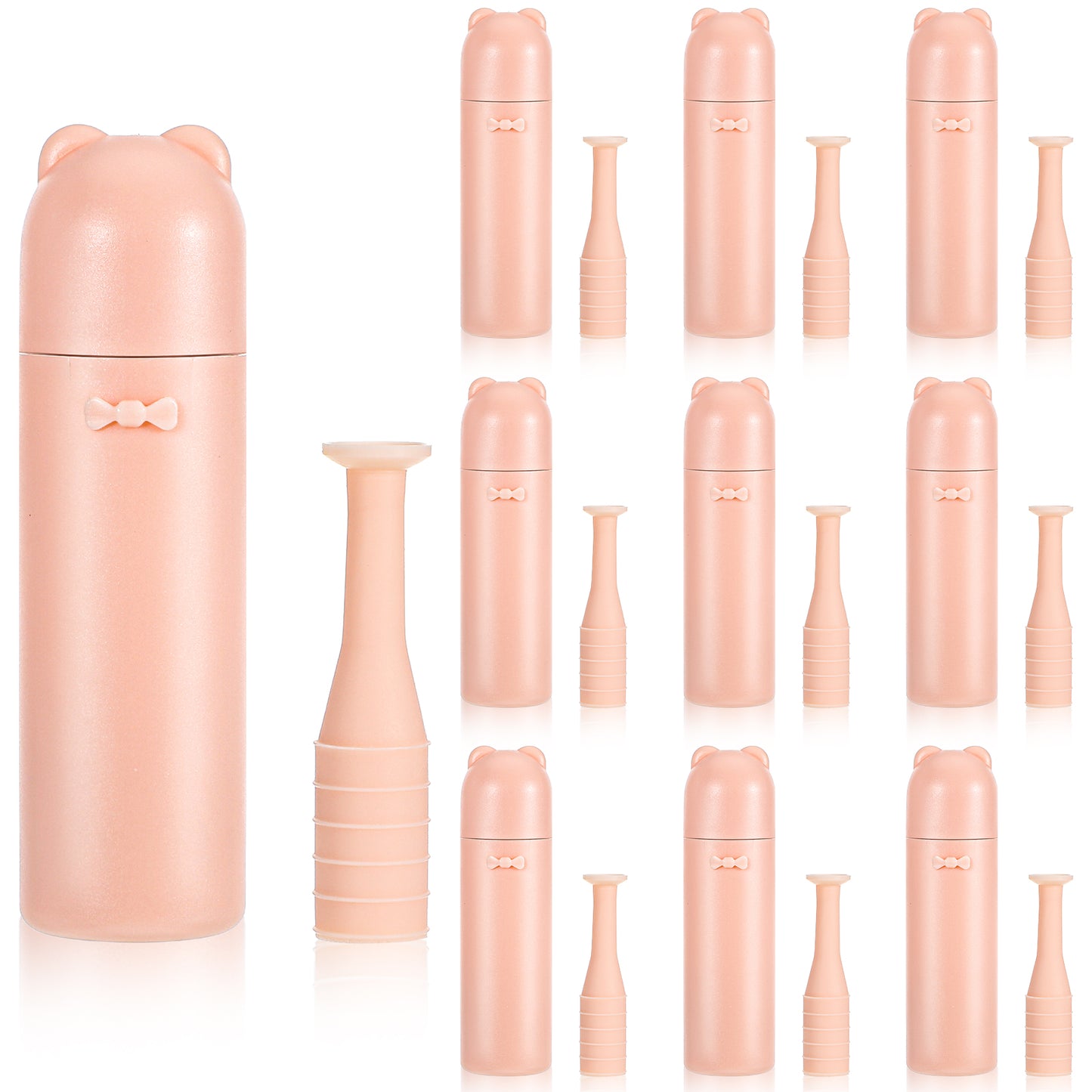 Classicseali 10PCS Contact Lens Remover Tool,Contact Plunger for Soft Contacts,Sufficient Suction Soft Suction Cup,Contacts Insertion Tool with Cute Shell,for Remove Artificial Eyes Scleral Lenses