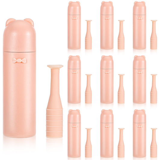 Classicseali 10PCS Contact Lens Remover Tool,Contact Plunger for Soft Contacts,Sufficient Suction Soft Suction Cup,Contacts Insertion Tool with Cute Shell,for Remove Artificial Eyes Scleral Lenses