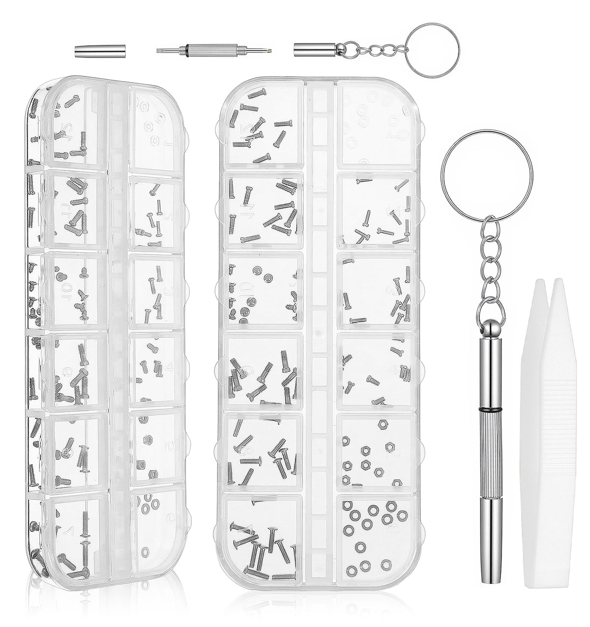 1 Pcs Glasses Screws, Sunglasses Screws with Screwdriver