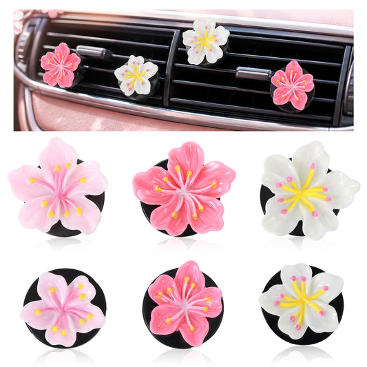 6PCS Car Vent Clips Cute,Colorful Cute Car Vent Clips