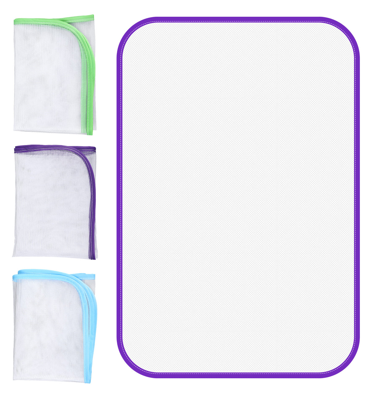 3 Pcs Pressing Cloth for Ironing, Ironing Protective Cloth Mesh Pads