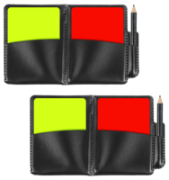 Soccer Referee Cards Set, Soccer Referee Kit with Yellow and Red cards
