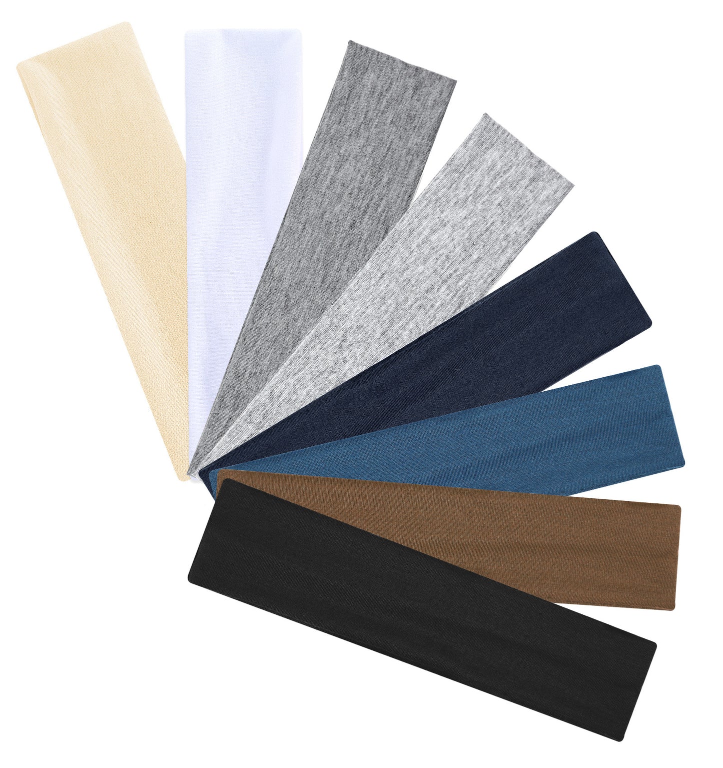 8 Pcs Non-Slip Headbands for Women Workout