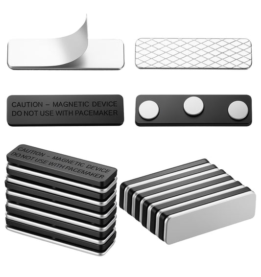 12Pcs Curtain Magnets, Adhesive Magnet for Curtains Closure Clips for Blind