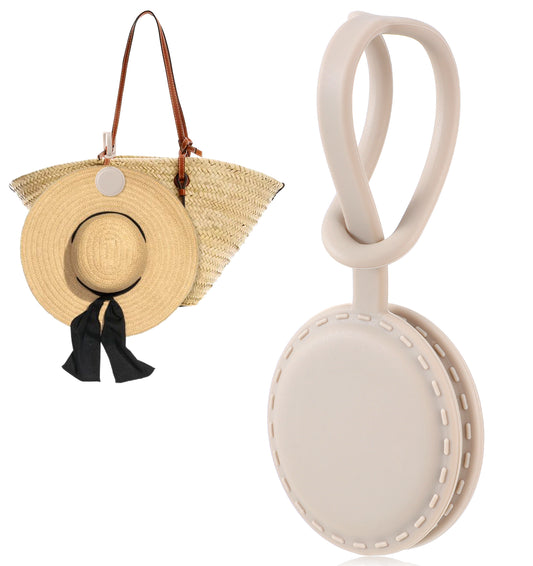 ValueBargain Magnetic Hat Clip for Bag, Adjustable Hat Clips for Travel on Bag Silicone Travel Clips Holder Hands-Free Accessory for Backpacks Luggage Totes, Ideal for Beach Vacation