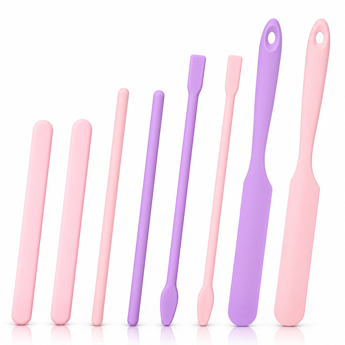 Classicseali 8 Pcs Silicone Wax Sticks,Reusable Wax Sticks for Body Use