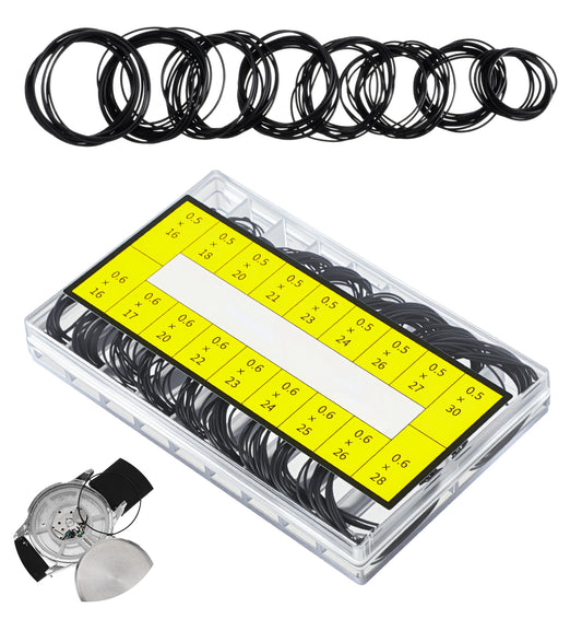200 Pcs O Ring Watch Gasket, Watch Gasket Kit